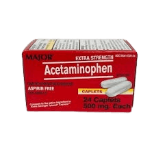 ACETAMINOPHEN 500MG 24'S [MAJOR] PACK