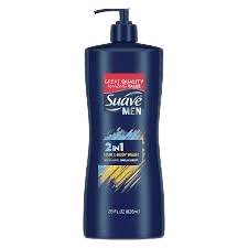 Suave Men 2 in 1 Hair & Body Wash